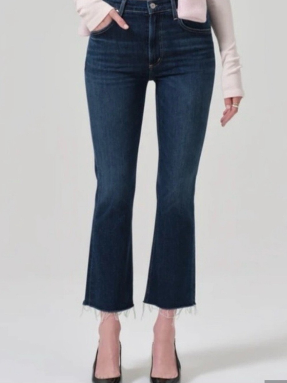 Citizens Isola cropped boot cut Dark Blue Women’s Jeans